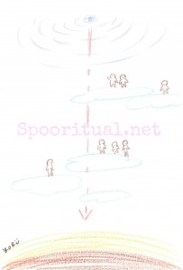 2019年*10月 大阪ヒーリングマーケットで描いてもらったチャネリングアートその②。1枚目のアートの続編的に描いてくれたイラスト。だがしかし!私の今世のテーマそのものを、よるちゃんの手によって描かれた衝撃的なチャネリングアートでした♪